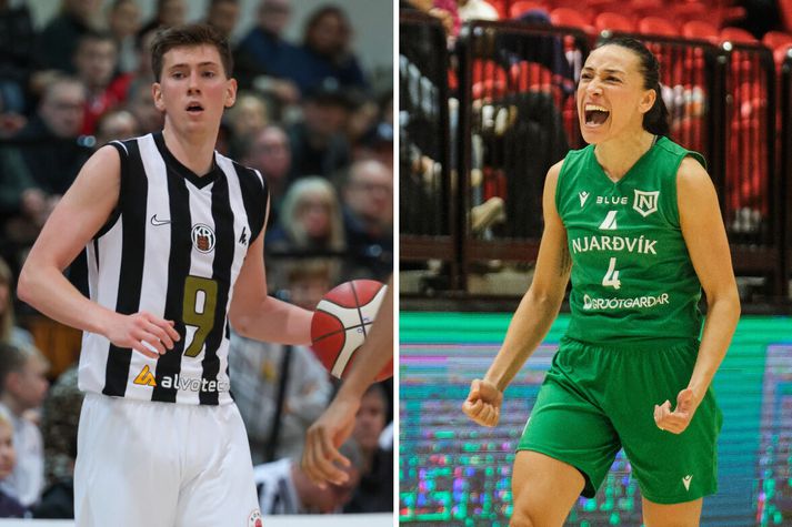 Þórir Guðmundur Þorbjarnarson og Danielle Rodriguez eru leikmenn ársins.  