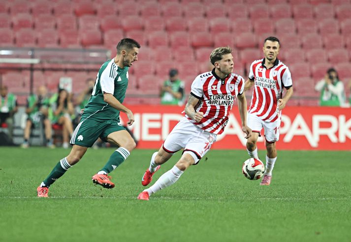 Logi Tómasson hefur stimplað sig vel inn hjá Samsunspor.