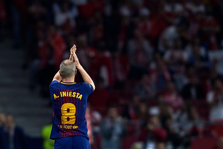 Andres Iniesta mun yfirgefa Nývang í lok tímabilsins