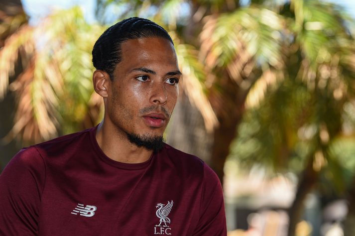 Virgil Van Dijk, varnarmaður Liverpool.