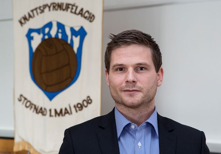Bjarni Guðjónsson, þjálfari Fram.