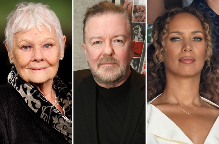 Judi Dench, Ricky Gervais og Leona Lewis láta sig hvalina varða.