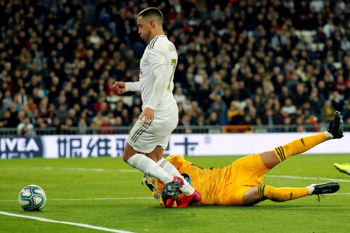 Eden Hazard í leik gegn Celta Vigo fyrr á leiktíðinni.