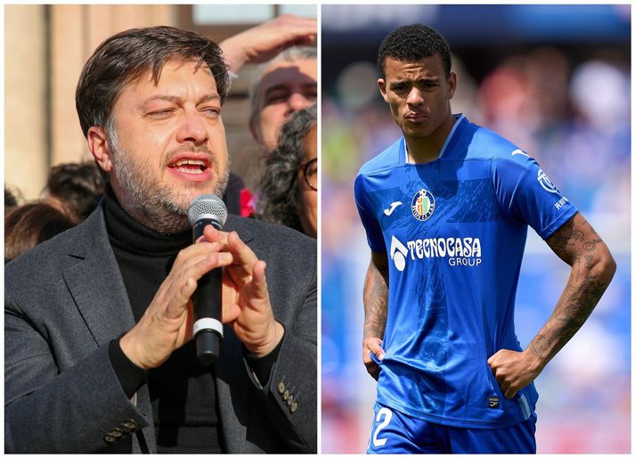 Benoit Payan er borgarstjóri Marseille og vill ekki að félagið kaupi Mason Greenwood frá Manchester United.