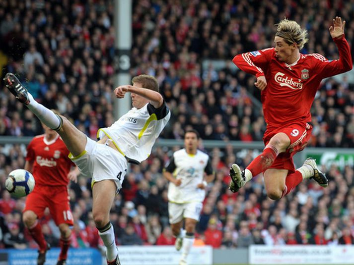 Fernando Torres skoraði tvö mörk um helgina.