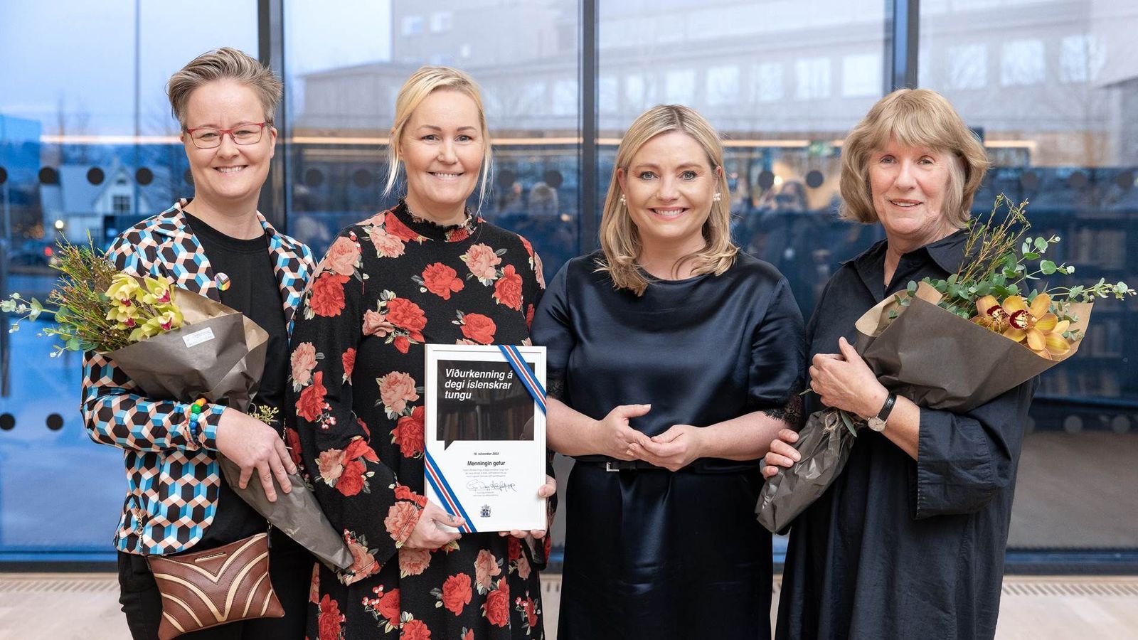 Áslaug Agnarsdóttir hlaut Verðlaun Jónasar Hallgrímssonar - Vísir