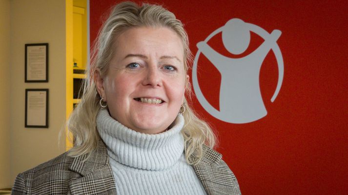 Linda Hrönn Þórisdóttir, verkefnastjóri innlendra verkefna hjá Barnaheillum. 