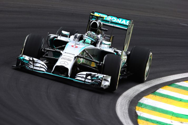 Rosberg náði ráspól í dag, mikilvægt skref í baráttunni við Hamilton.