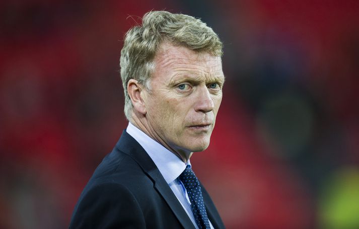 Moyes fylgist íbygginn á svip með leik Sociedad.