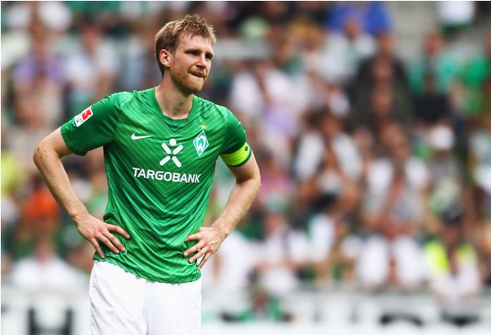 Mertesacker í leik með Bremen.