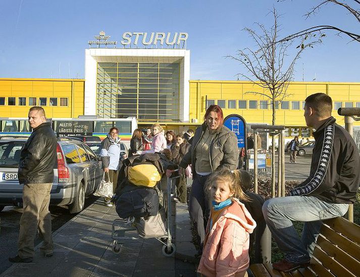 Ungverskir hælisleitendur í Svíþjóð haustið 2006.Nordicphotos/AFP