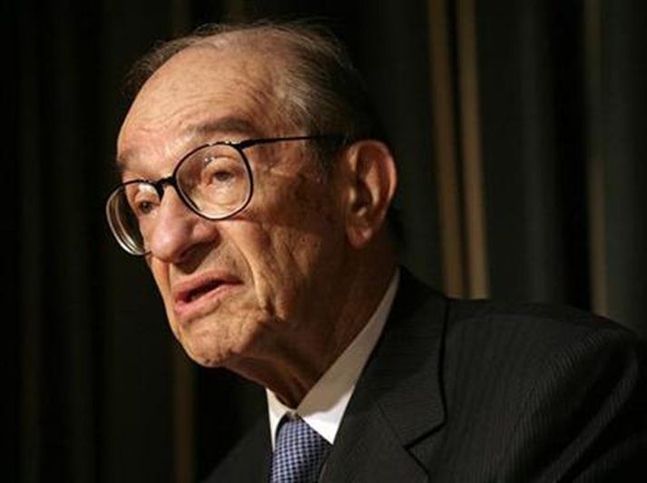 Alan Greenspan segir Bandaríkin að sigla inn í kreppu.