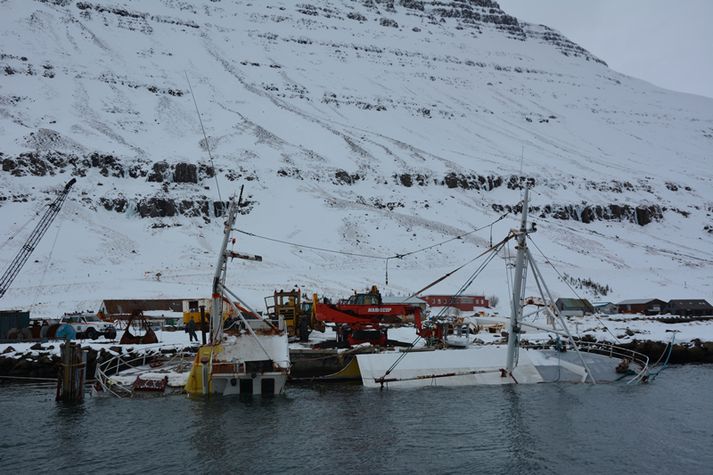Smyglskipið siglir ekki mikið í bráð.