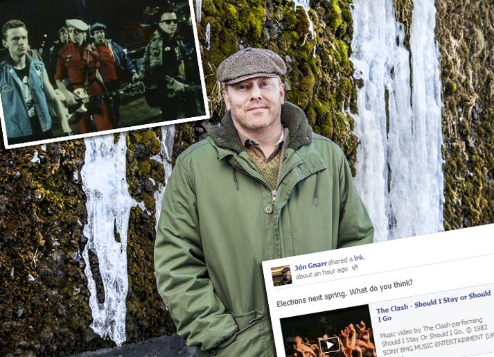 Jón Gnarr var pönkari í gamla daga, og er það mögulega enn.