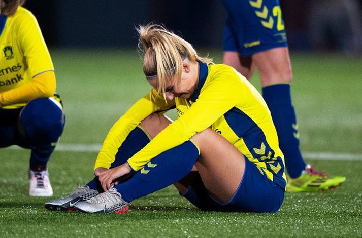 Stelpurnar í Brøndby fá líklega ekki að spila meiri fótbolta á þessari leiktíð.