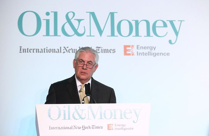 Rex Tillerson er forstjóri Exxon Mobil.