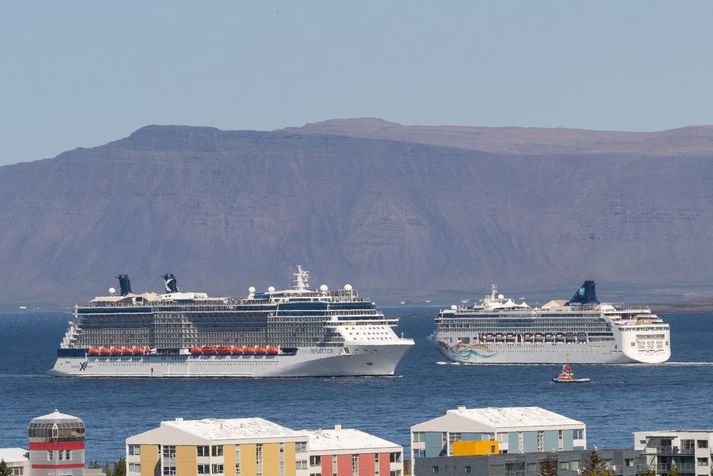 Mikilli aukningu á komu skemmtiferðaskipa til íslands er spáð næsta sumar.