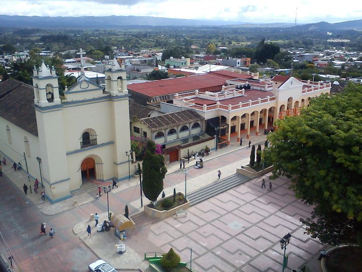 Frá Las Margaritas í Chiapas-héraði Mexíkó.