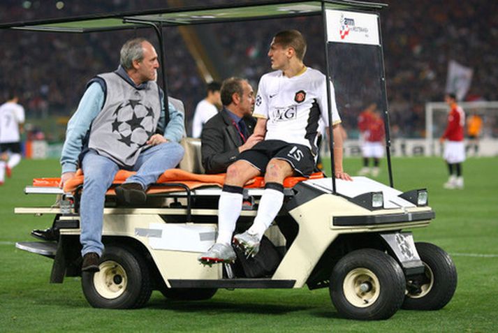 Vidic er ekki á því að keyra burt frá Manchester á næstunni.