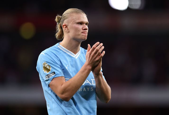 Það eru fimm leikir og margir mánuðir liðnir síðan að Erling Haaland skoraði síðast fyrir Manchester City í Meistaradeildinni.