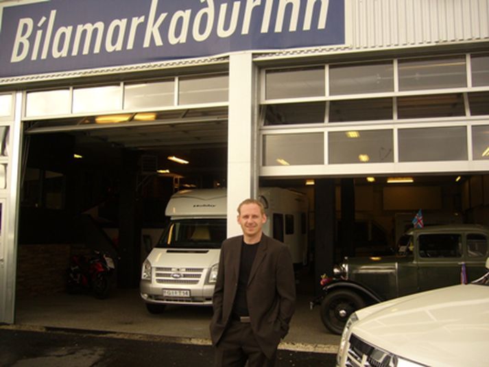 Þröstur Karelsson, sölustjóri Bílamarkaðarins.