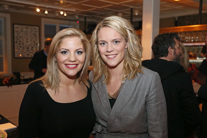 Systurnar Eva Laufey Kjaran Hermannsdóttir og Edda Hermannsdóttir