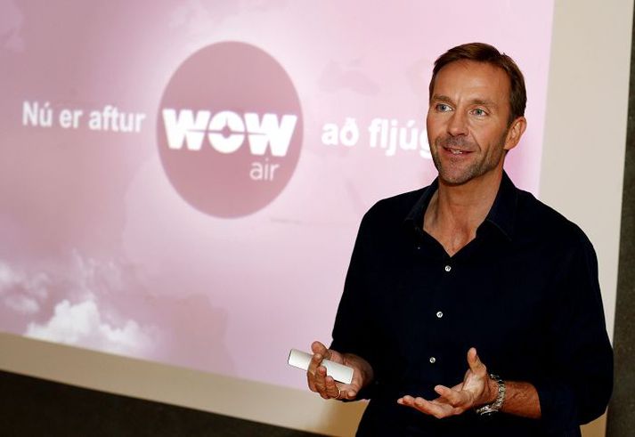 Skúli Mogensen ætlar sjálfur að fjármagna aukin umsvif Wow air. Hann lagði félaginu til hálfan milljarð króna í ágúst síðastliðnum auk þess sem hann lagði fram upphafskostnað þegar það var sett á fót.fréttablaðið/anton