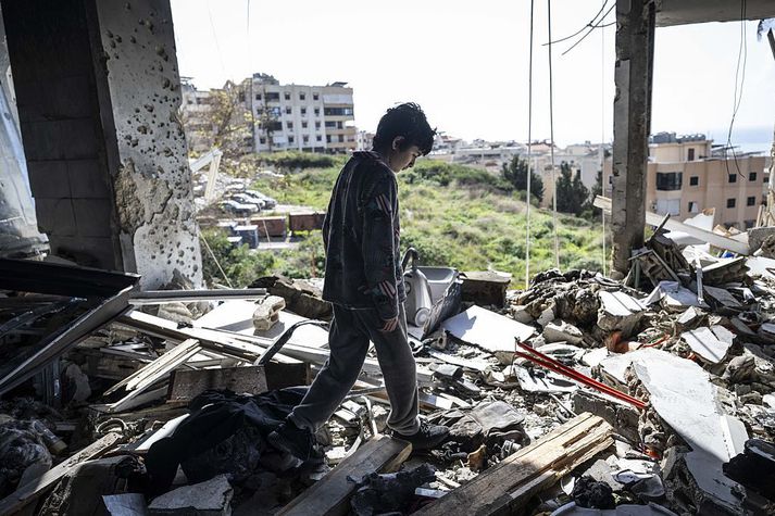 Aðgerðir Ísraela gegn Hezbollah hafa valdið gríðarlegri eyðileggingu í Líbanon og fjöldi íbúa er á vergangi. Nú virðist óvist að þeir muni geta snúið heim aftur á næstunni.