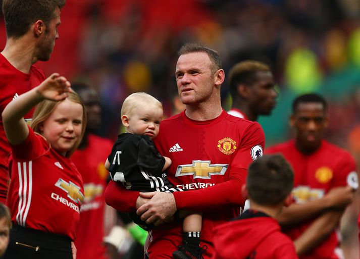 Wayne Rooney, fyrirliði Man. Utd, sendi kveðju í morgun en hann er í áfalli eins og allir í Manchester.