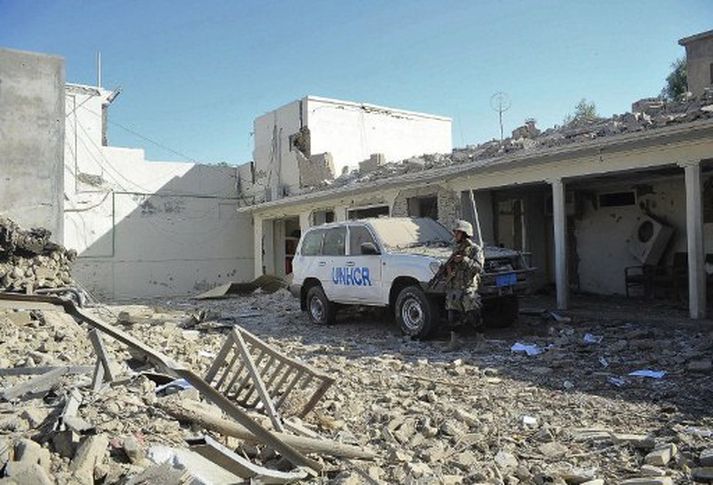 Frá Flóttamannastofnun Sameinuðu Þjóðanna, UNHCR, í Kandahar.
