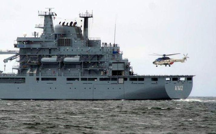 Frá æfingunni í dag.