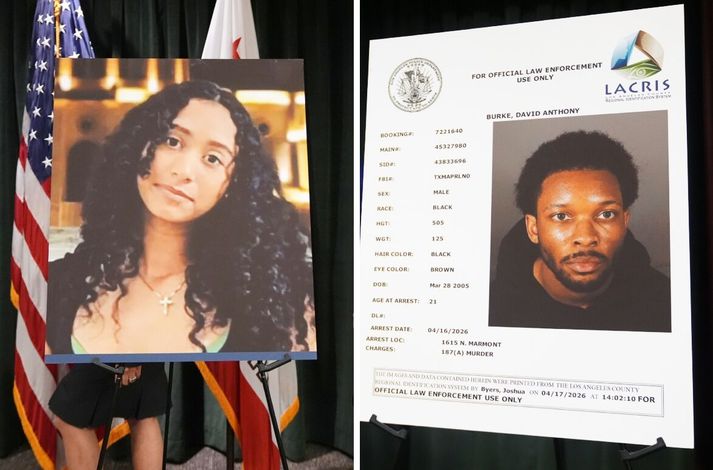 Celeste Rivas Hernandez var þrettán ára þegar hún hvarf í apríl 2024. Lík hennar fannst í september í fyrra.