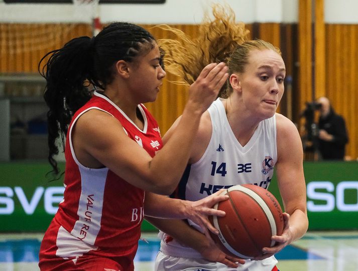 Sara Rún Hinriksdóttir er næststigahæst í Bónus deild kvenna.