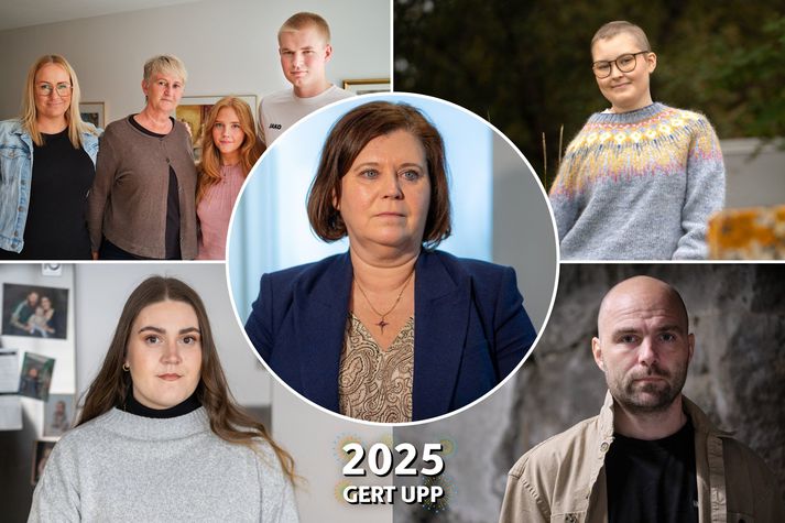 Nokkrir af viðmælendum úr viðtölunum sem birt voru á árinu. 