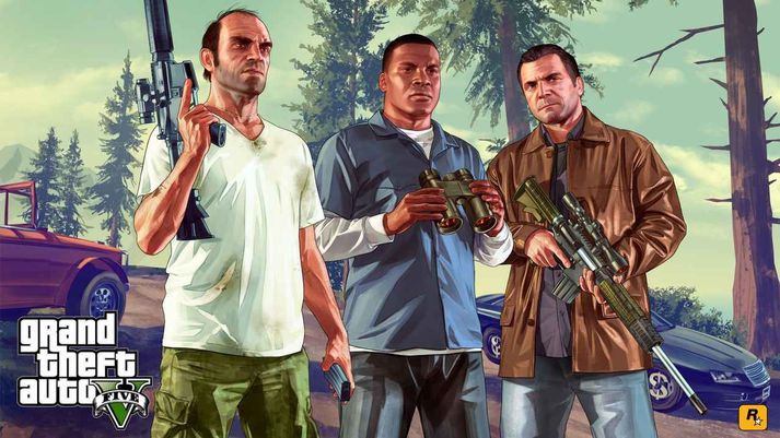 Grand Theft Auto 5 kom fyrst út árið 2013.