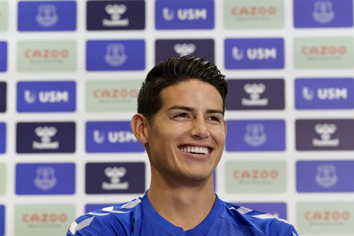 James Rodriguez er orðinn leikmaður Everton.