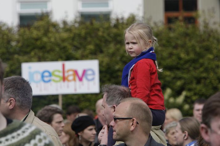 Ekki eru allir á eitt sáttir um ágæti Icesave samningsins.
