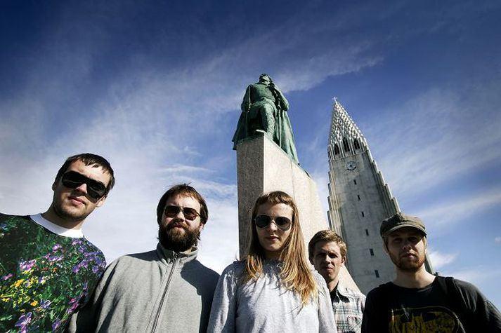 Rúnk: Benni, Bjössi, Hildur, Óli og Svavar.
