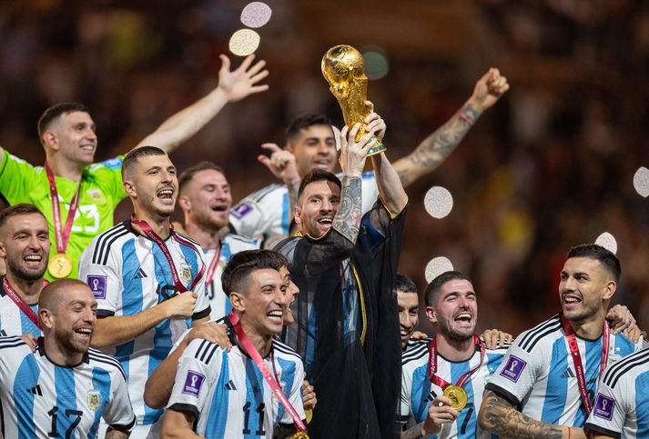 Argentína er ríkjandi heimsmeistari í fótbolta.