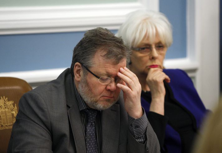 Össur Skarphéðinsson utanríkisráðherra. 