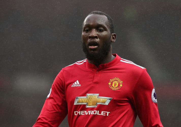 Lukaku í leik með United.