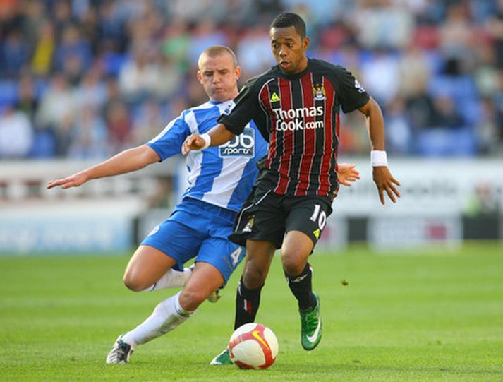 Lee Cattermole í leik með Wigan.