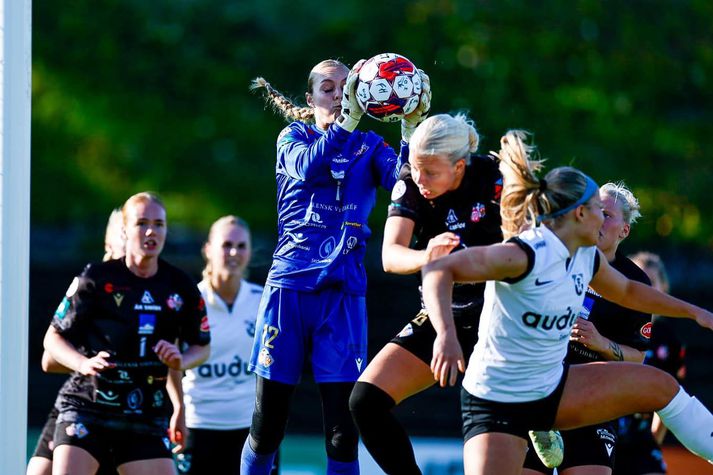 Melissa Anne Lowder og stöllur í Þór/KA unnu góðan sigur í dag.  