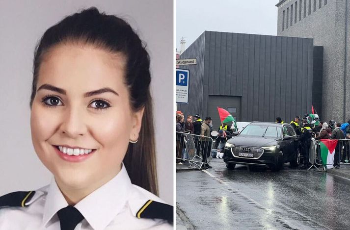 Agnes Ósk segir tjáningarfrelsi lögreglumanna einnig til umfjöllunar í máli sem tekið er fyrir í héraðsdómi um mótmæli við Skuggasund í maí í fyrra.
