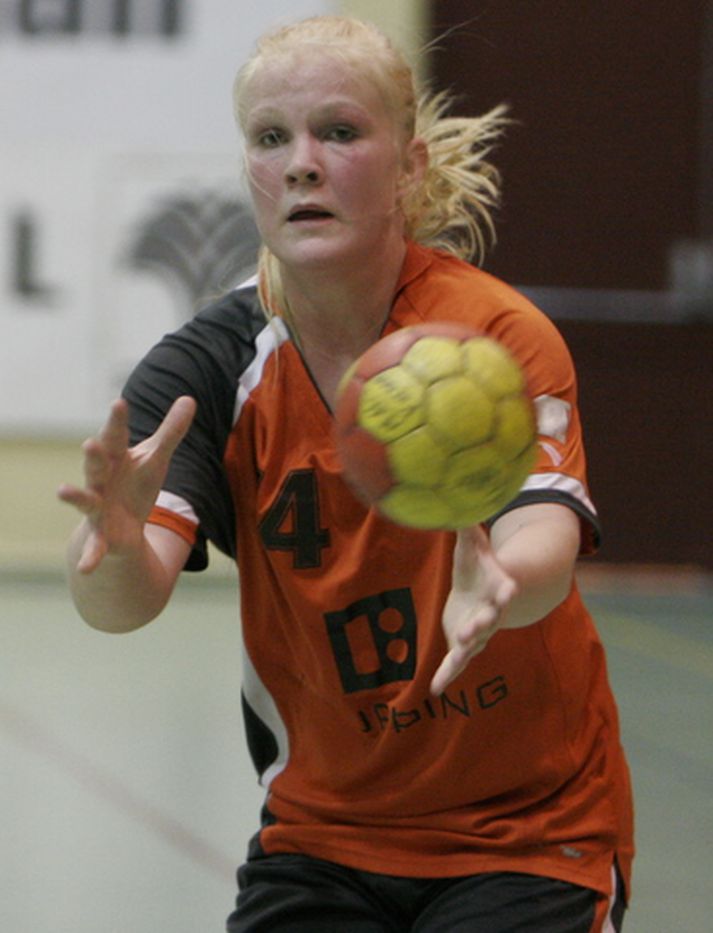 Sunna Jónsdóttir hefur spilað vel með Fylki í vetur.