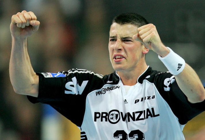 Dominik Klein, leikmaður Kiel.