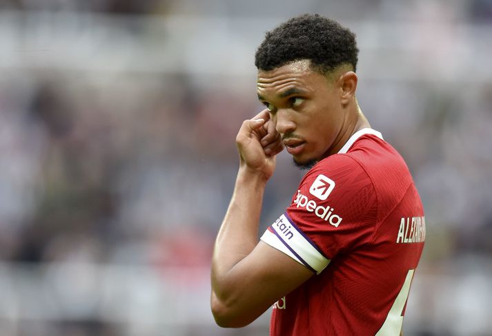 Trent Alexander-Arnold var gerður að varafyrirliða Liverpool í sumar.