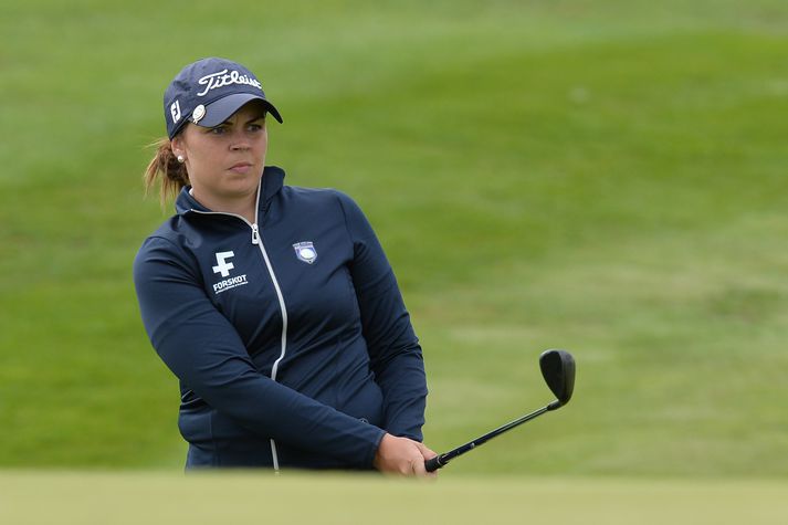 Valdís Þóra freistar þess að komast inn á LPGA-mótaröðina.