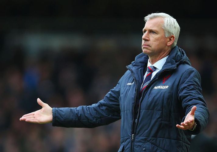 Alan Pardew, stjóri Palace.