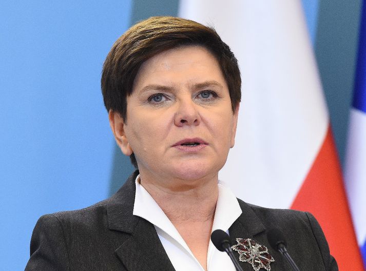 Beata Szydlo, forsætisráðherra Póllands.